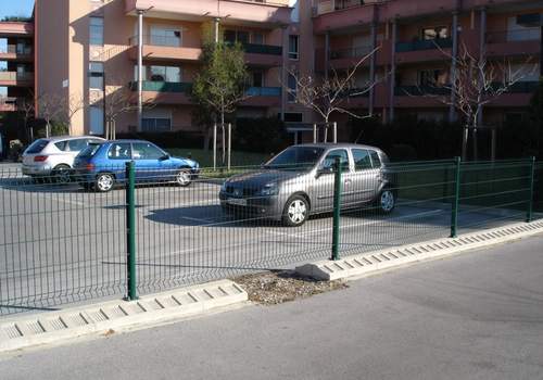 Ограждение парковки придомовых территорий в Уфе