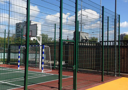 2Д забор для футбольной площадки в Уфе